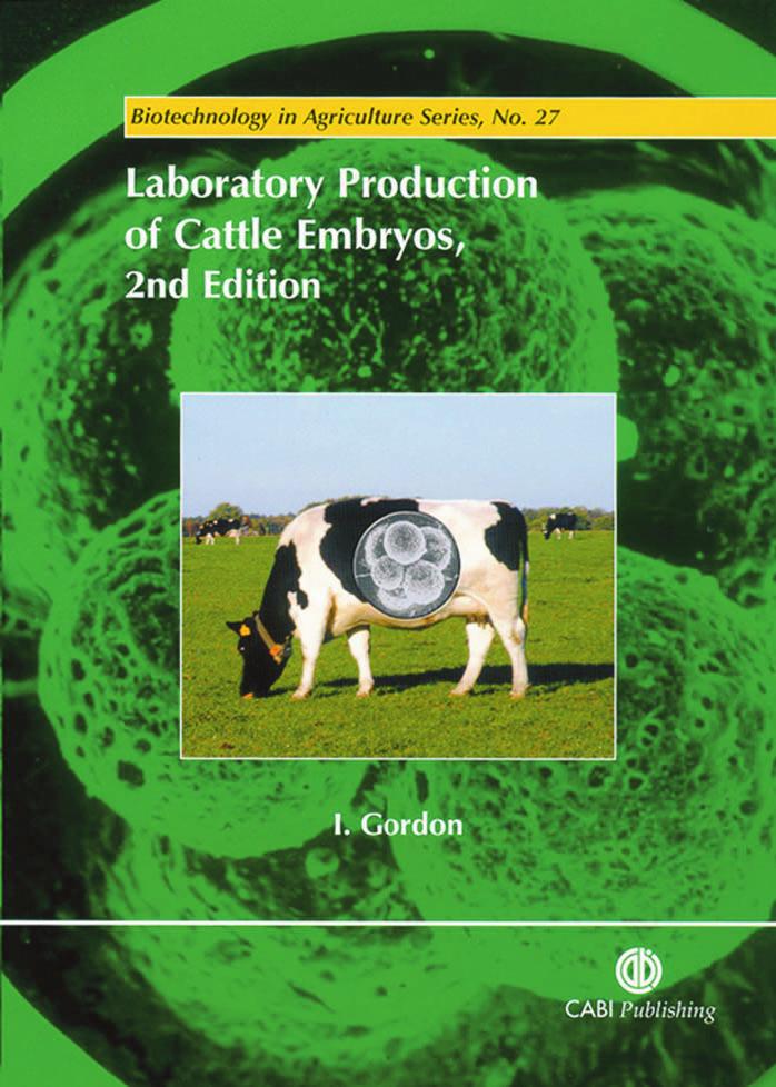 laboratory production o fcattle embryos 2003
