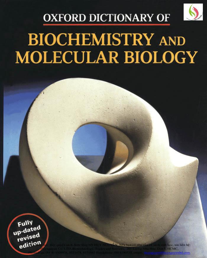 Oxford Dictionary Of Biochemistry And Molecular Biology