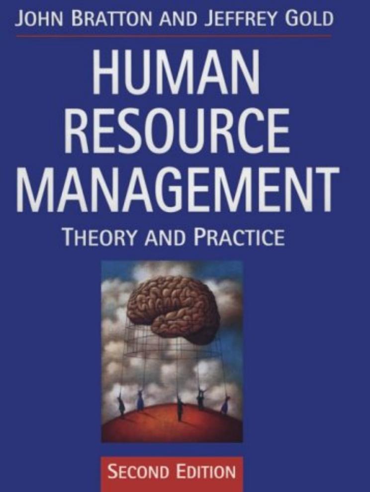 Human Resource Management Theory and pract
