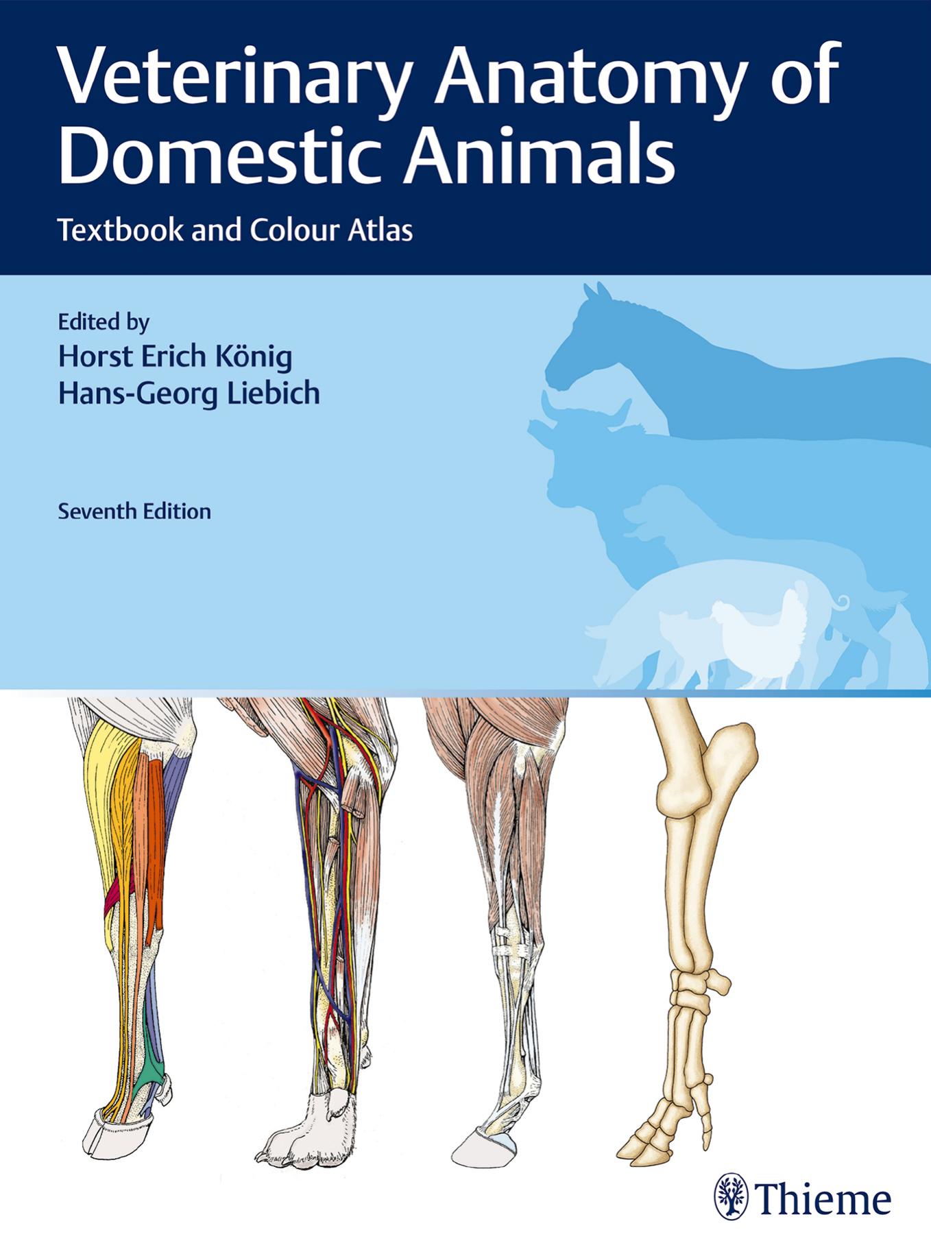 Veterinary Anatomy of Domestic Animals, Textbook and Colour Atlas, 7th Edition