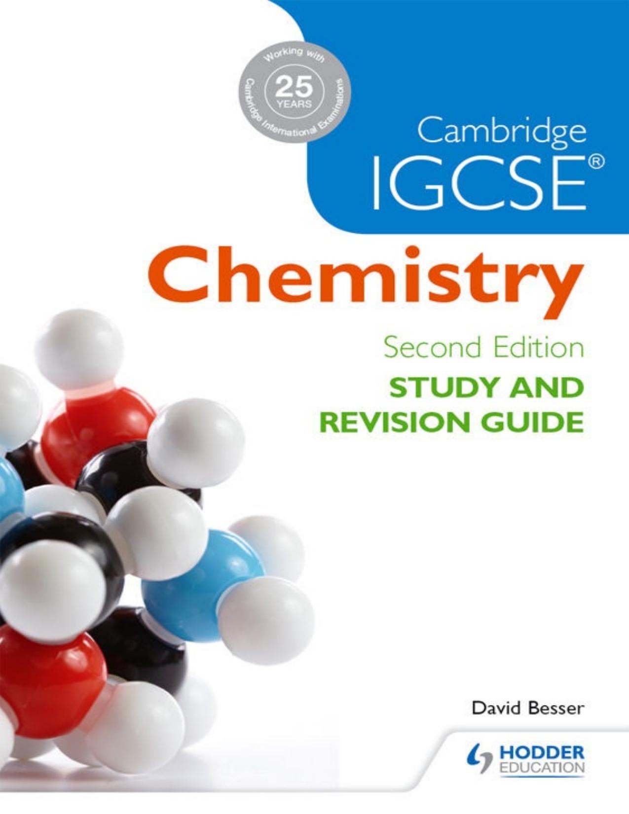 Cambridge IGCSE chemistry study and revision guide - PDFDrive.com