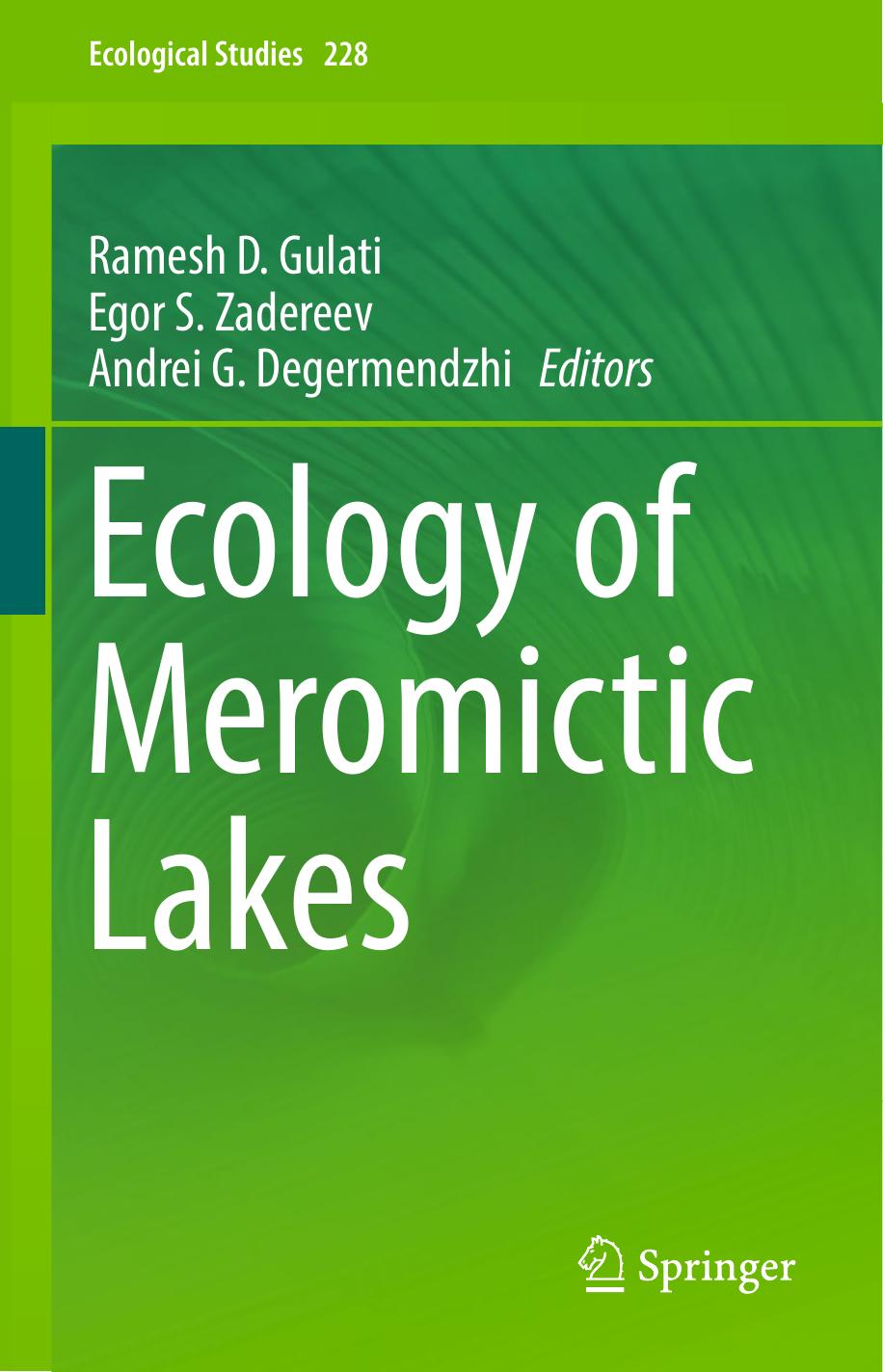 Ecology of Meromictic Lakes 20-17