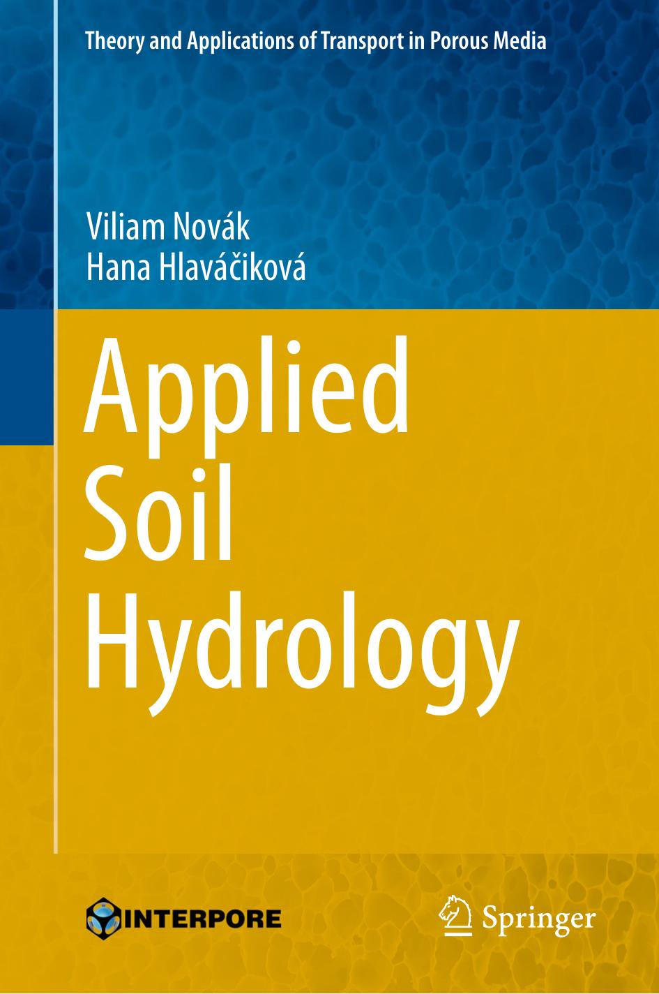 Applied Soil Hydrology 2018