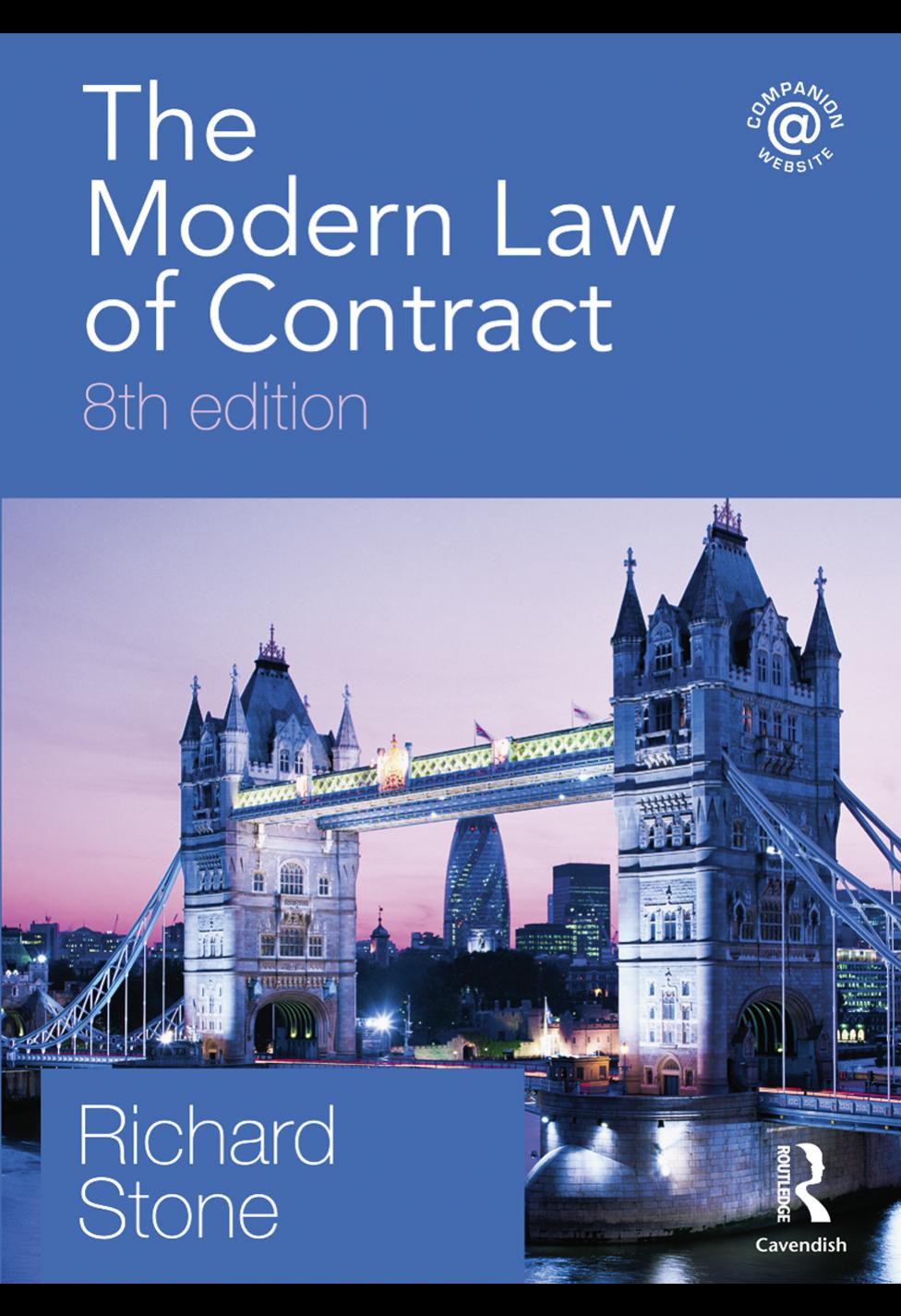 THE MODERN LAW OF CONTRACT, Eighth Edition