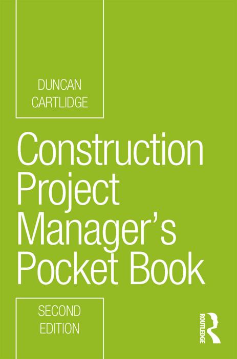 Construction Project Manager’s Pocket   
Book