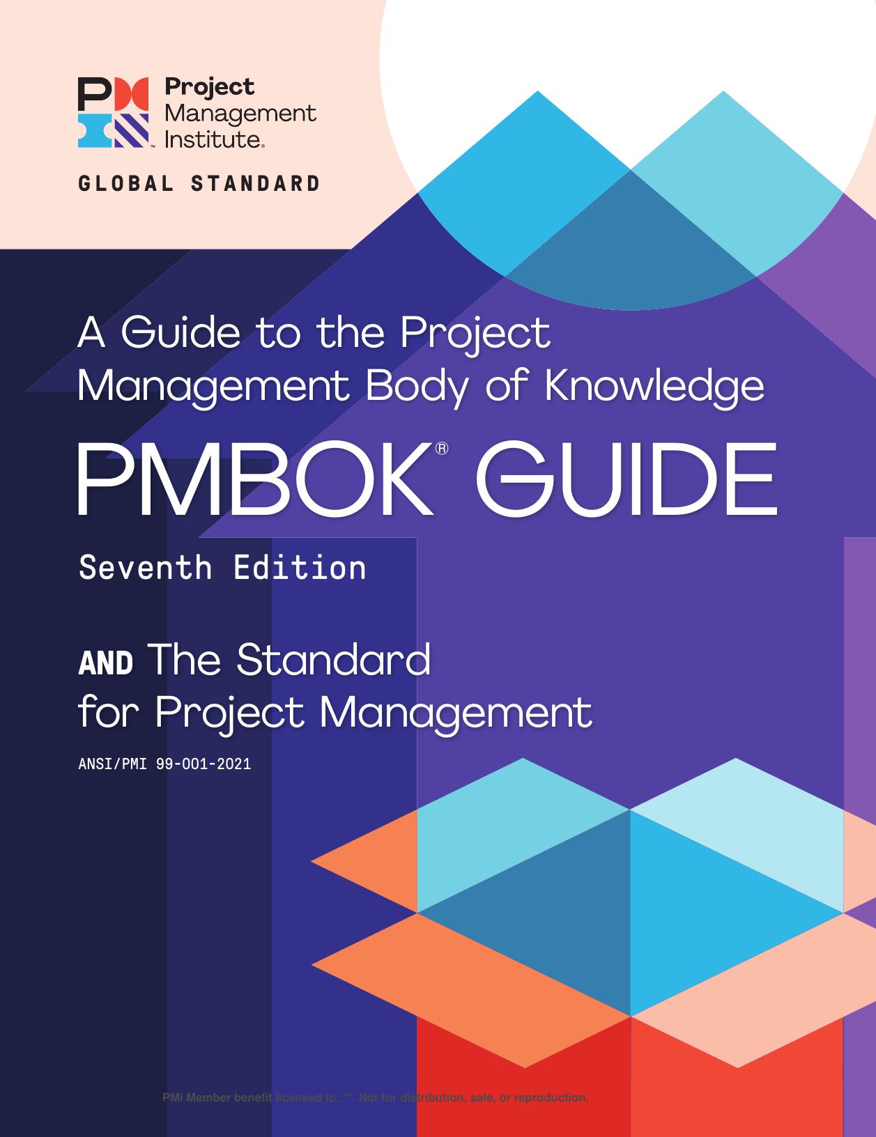 A Guide to the Project Management Body of Knowledge (PMBOK®️ Guide)