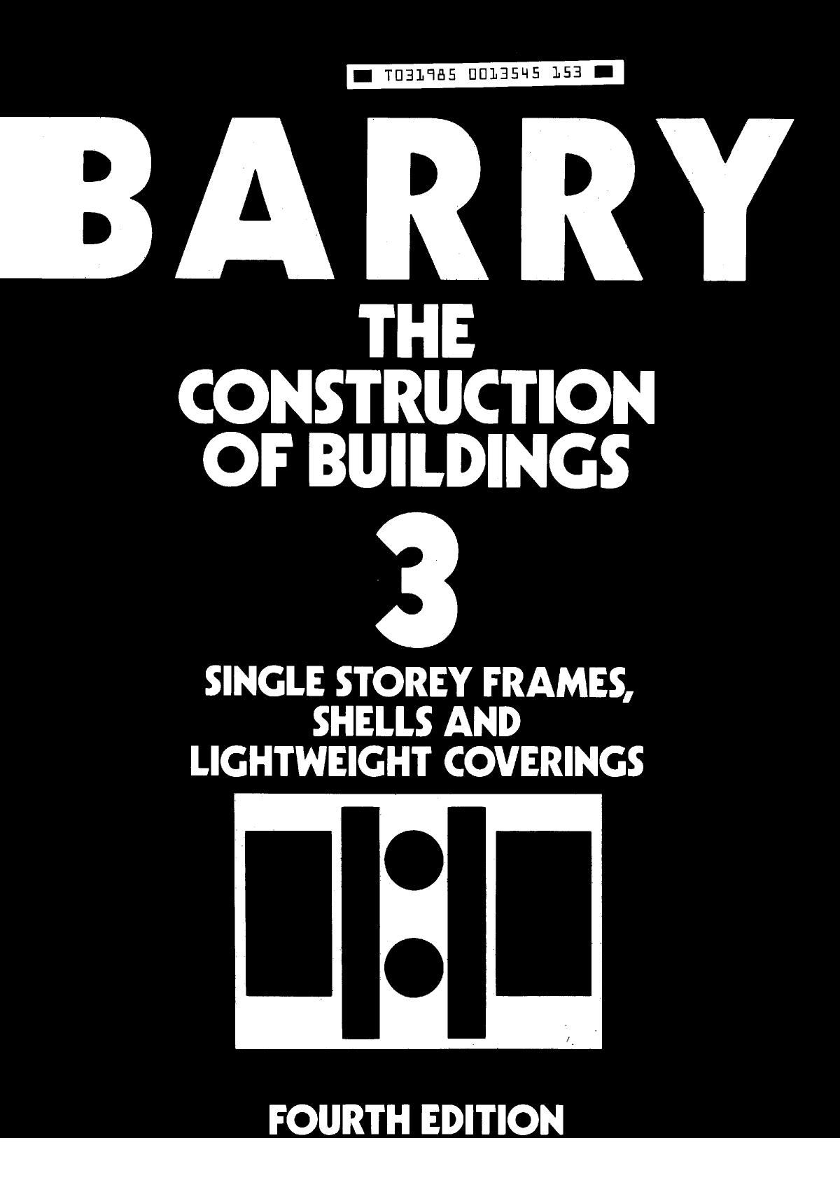 Construction of buildings Volume 3   1999