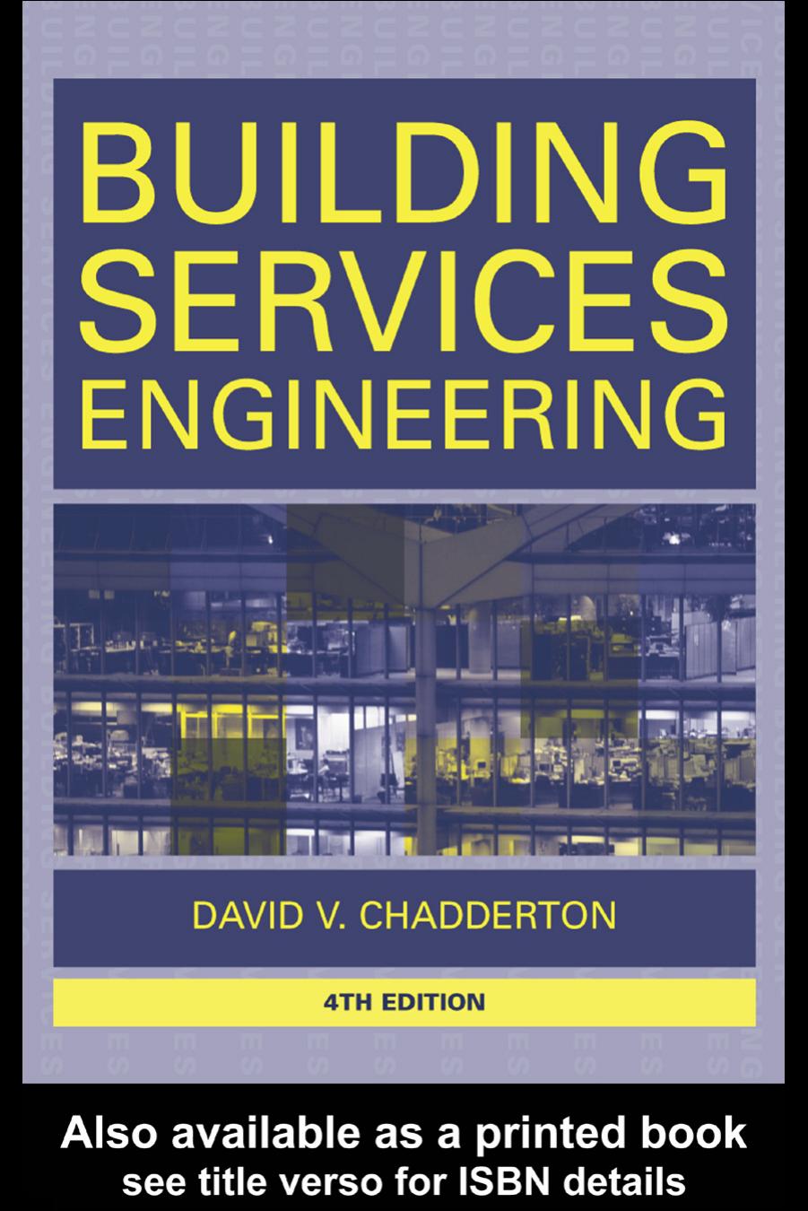Building Services Engineering, Fourth edition