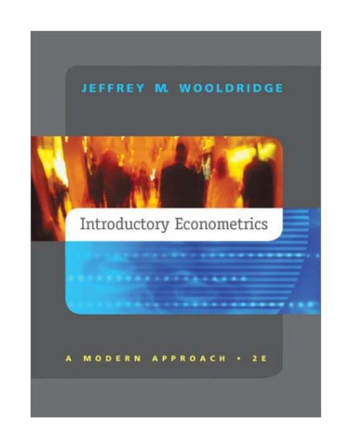 Wooldridge, Jeffrey (2004) - Introductory Econometrics