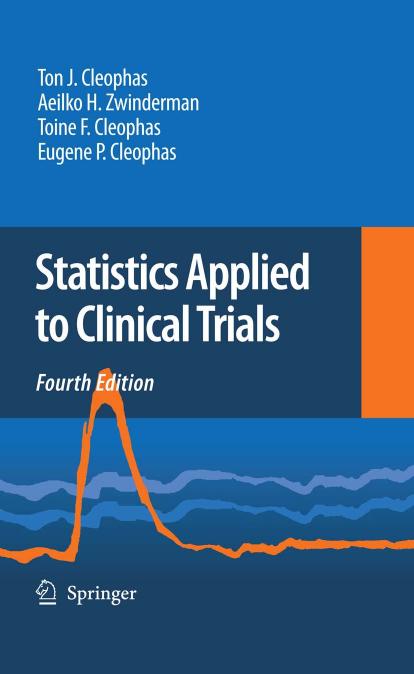 Statistics Applied Clinical Trials Springer 2009