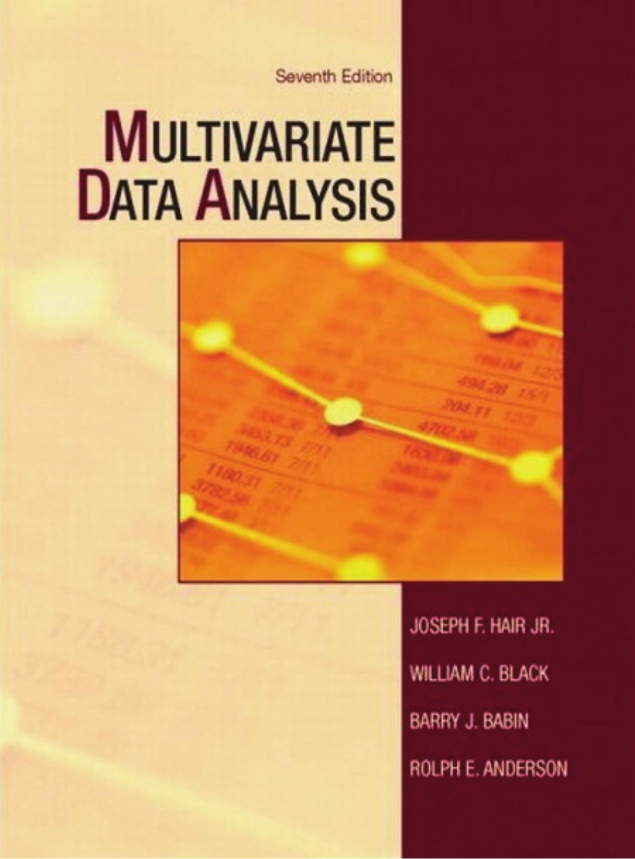 Multivariate Data Analysis 7th Edition
