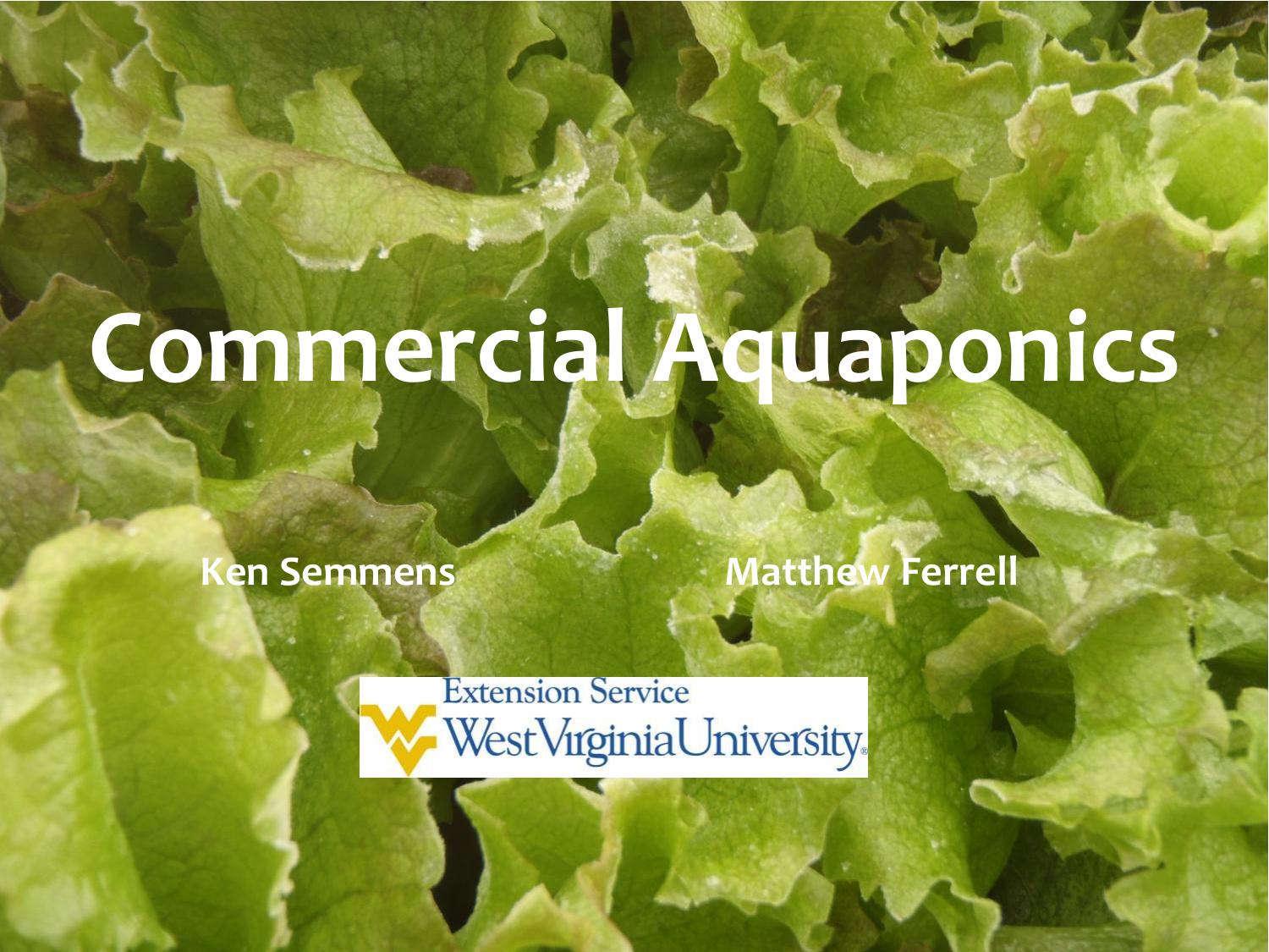 Commercial Aquaponics