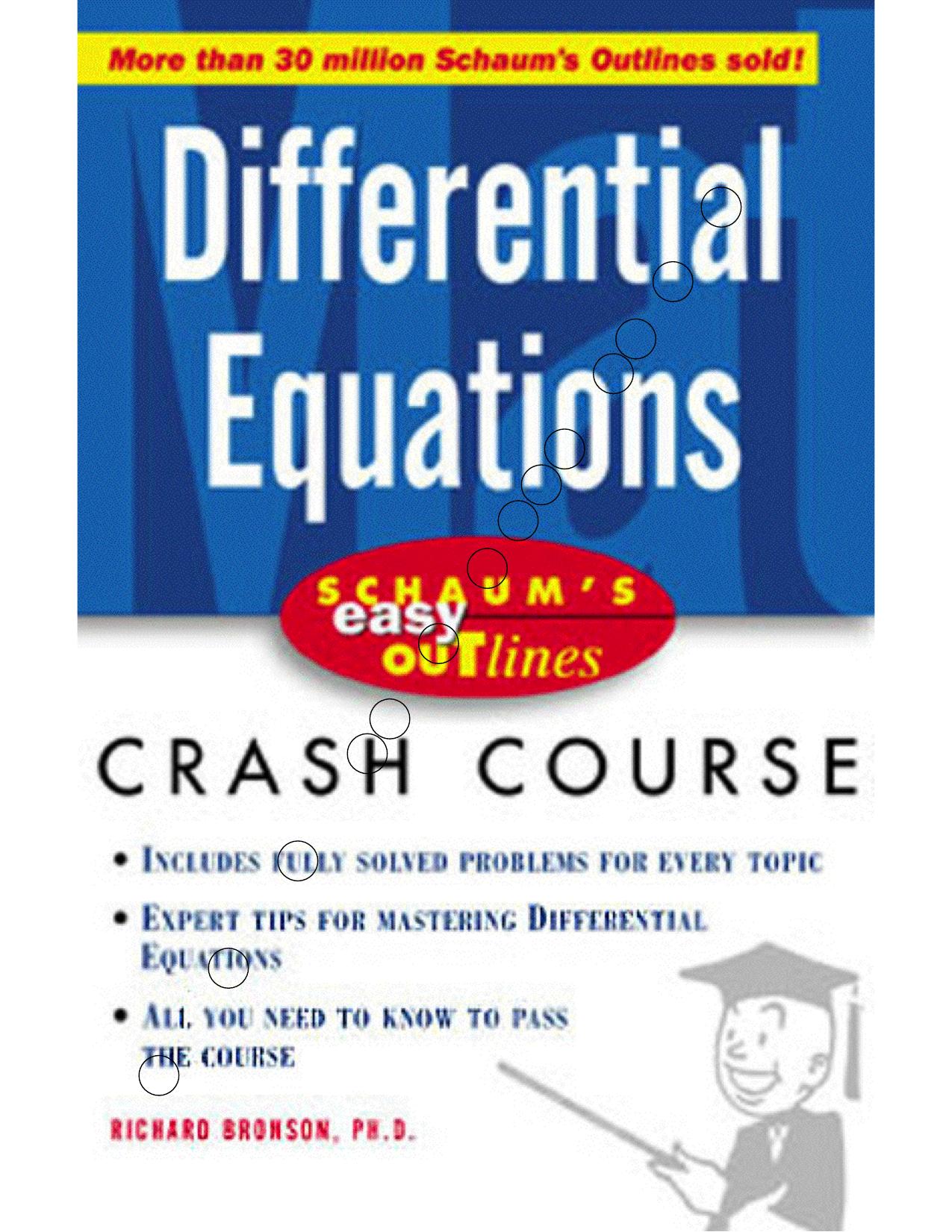 Schaum's Easy Outlines - Differential Equations Crash Course.pdf