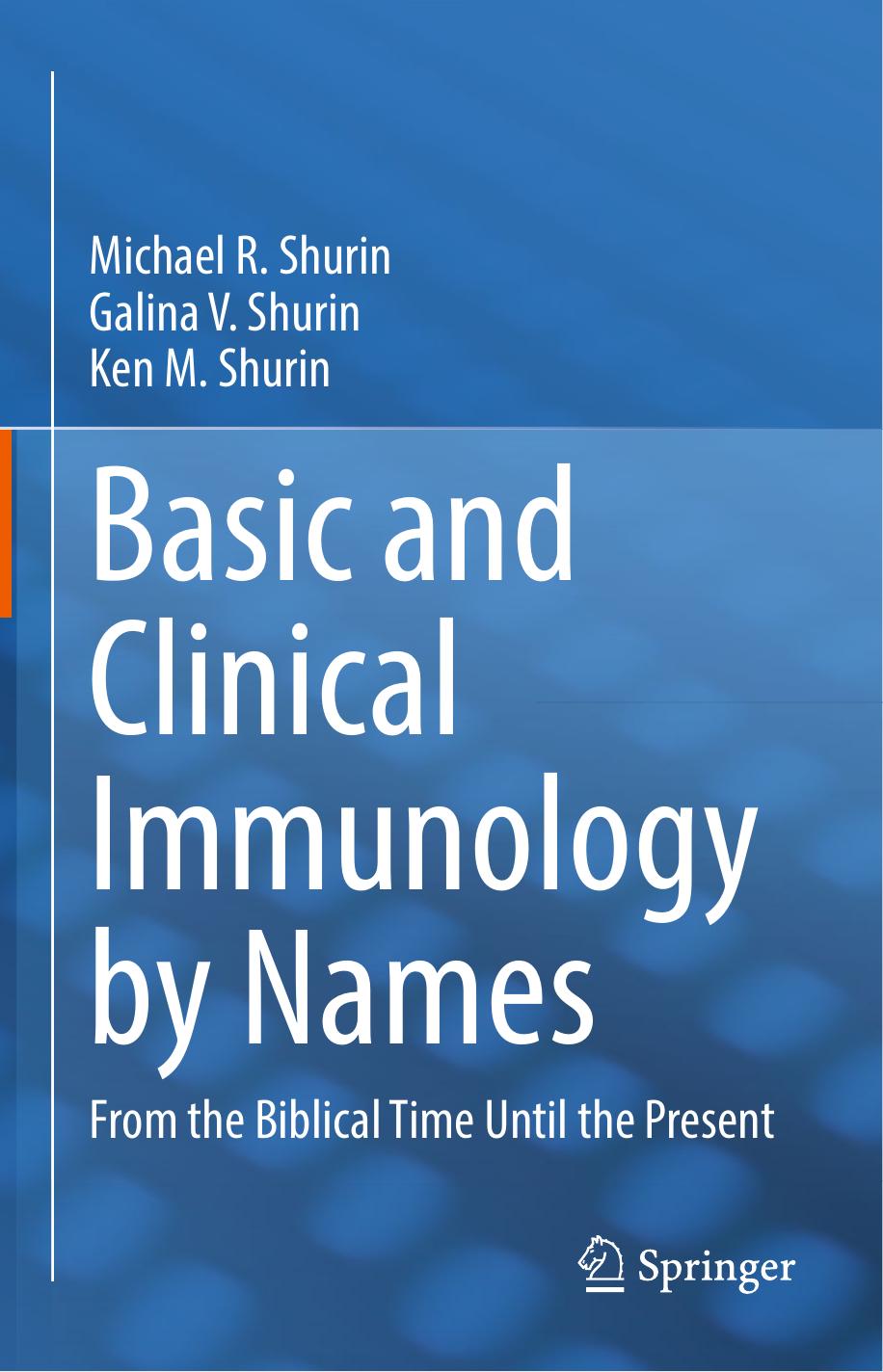 Basic and Clinical Immunology by Names