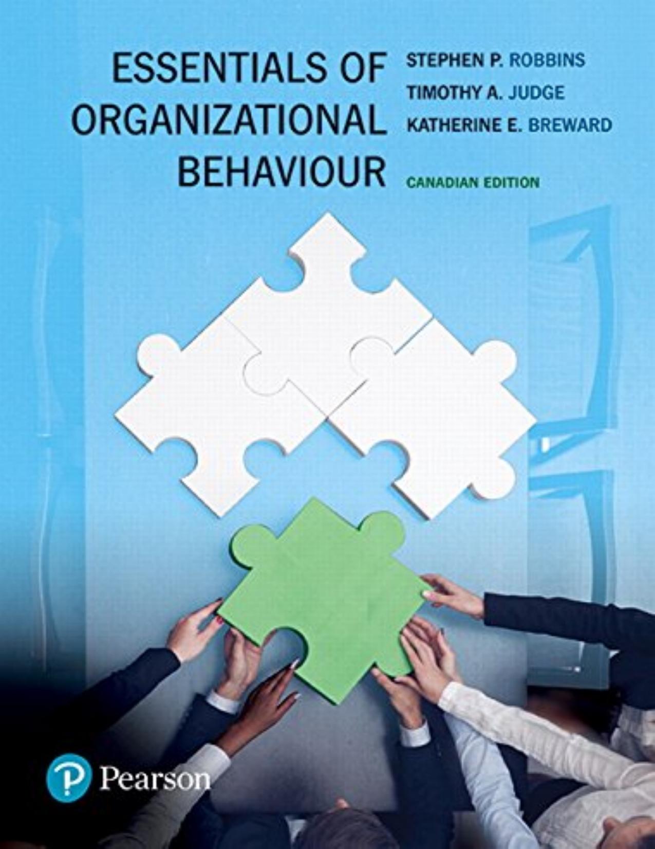 Essentials of Organizational Behaviour A