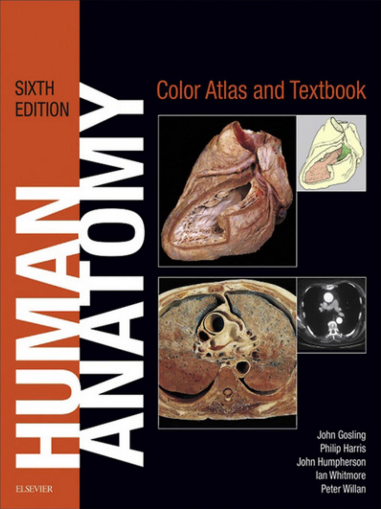 Human Anatomy Color Atlas and Textbook  2017