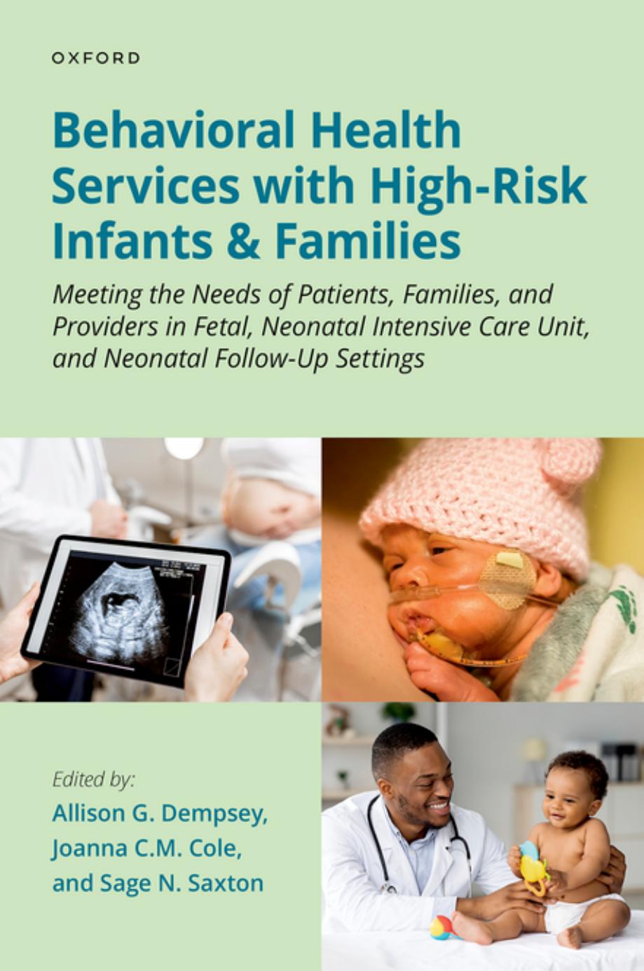 Behavioral Health Services with High-Risk Infants and Families: Meeting the Needs of Patients, Families, and Providers in Fetal, Neonatal Intensive Care Unit, and Neonatal Follow-Up Settings