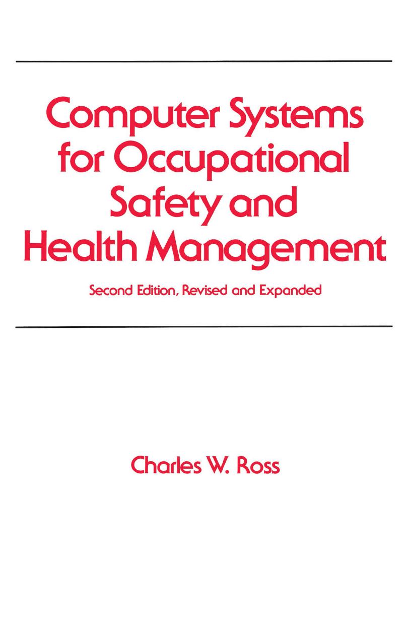 Computer Systems for Occupational Safety and Health Management