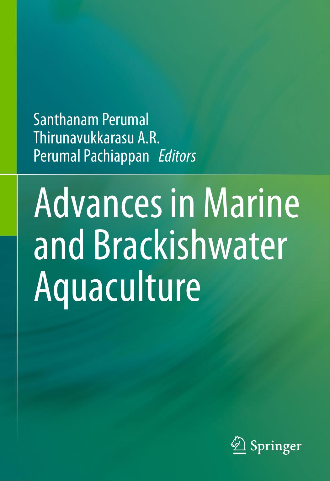 Advances in Marine and Brackishwater Aquaculture-Springer India (2015)