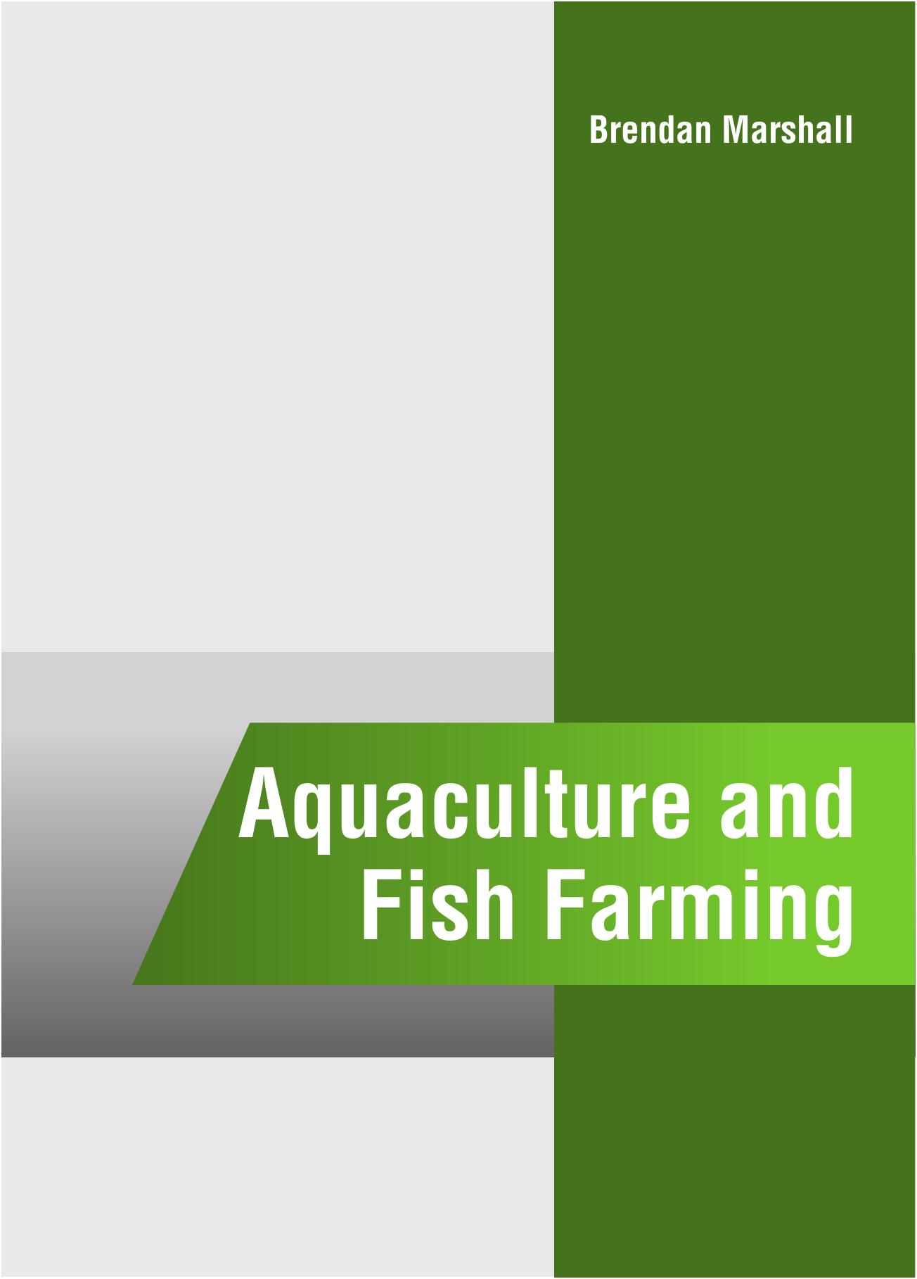 Aquaculture and Fish Farming 2016