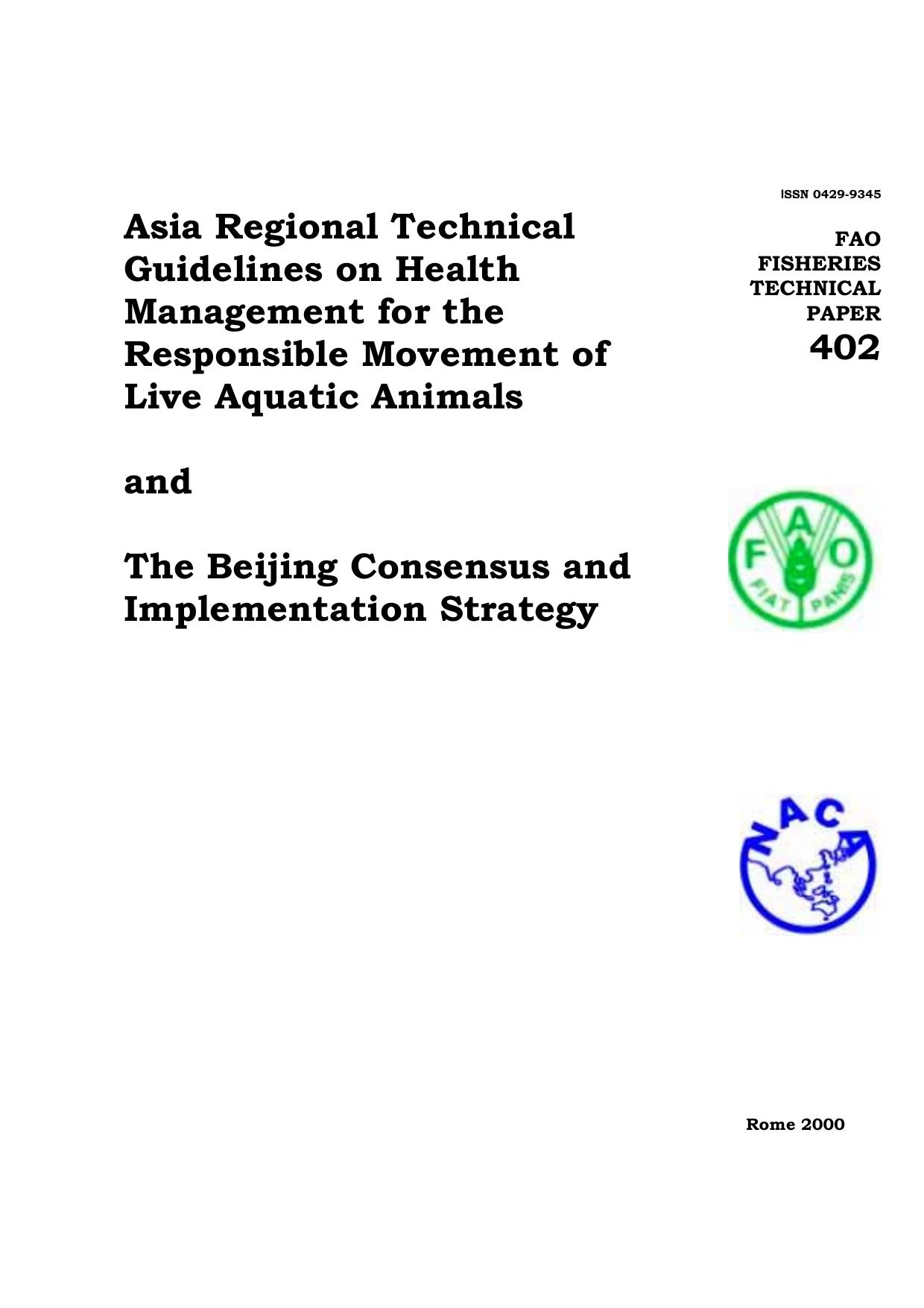 Microsoft Word - Asia regional technical guidelines.doc