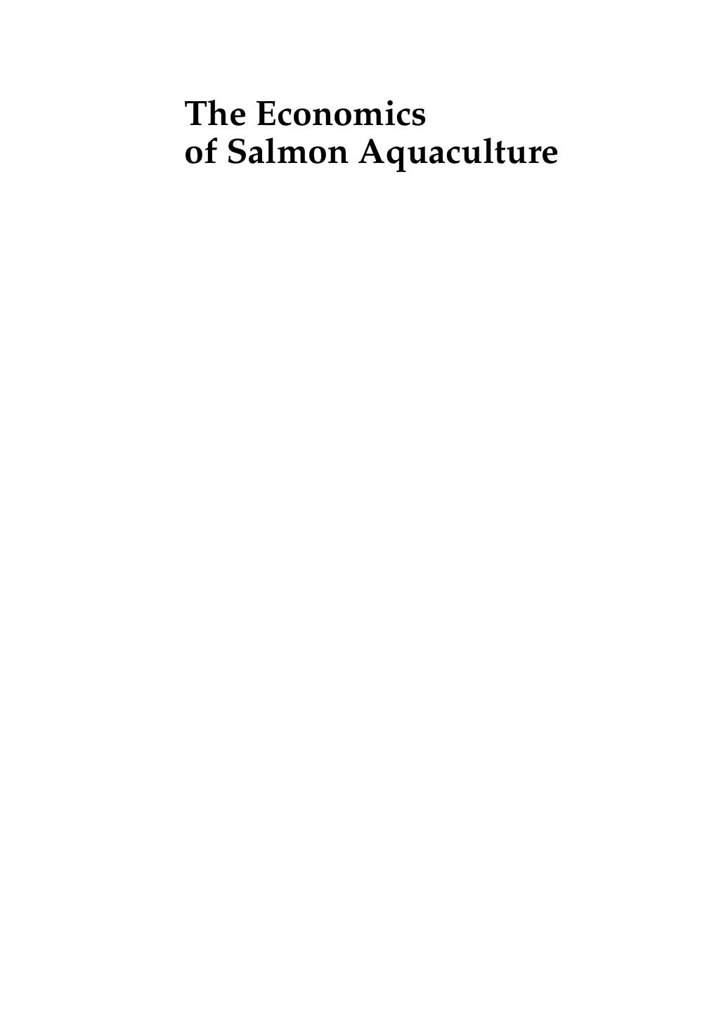 The Economics of Salmon Aquaculture, Second Edition-Wiley-Blackwell (2011)