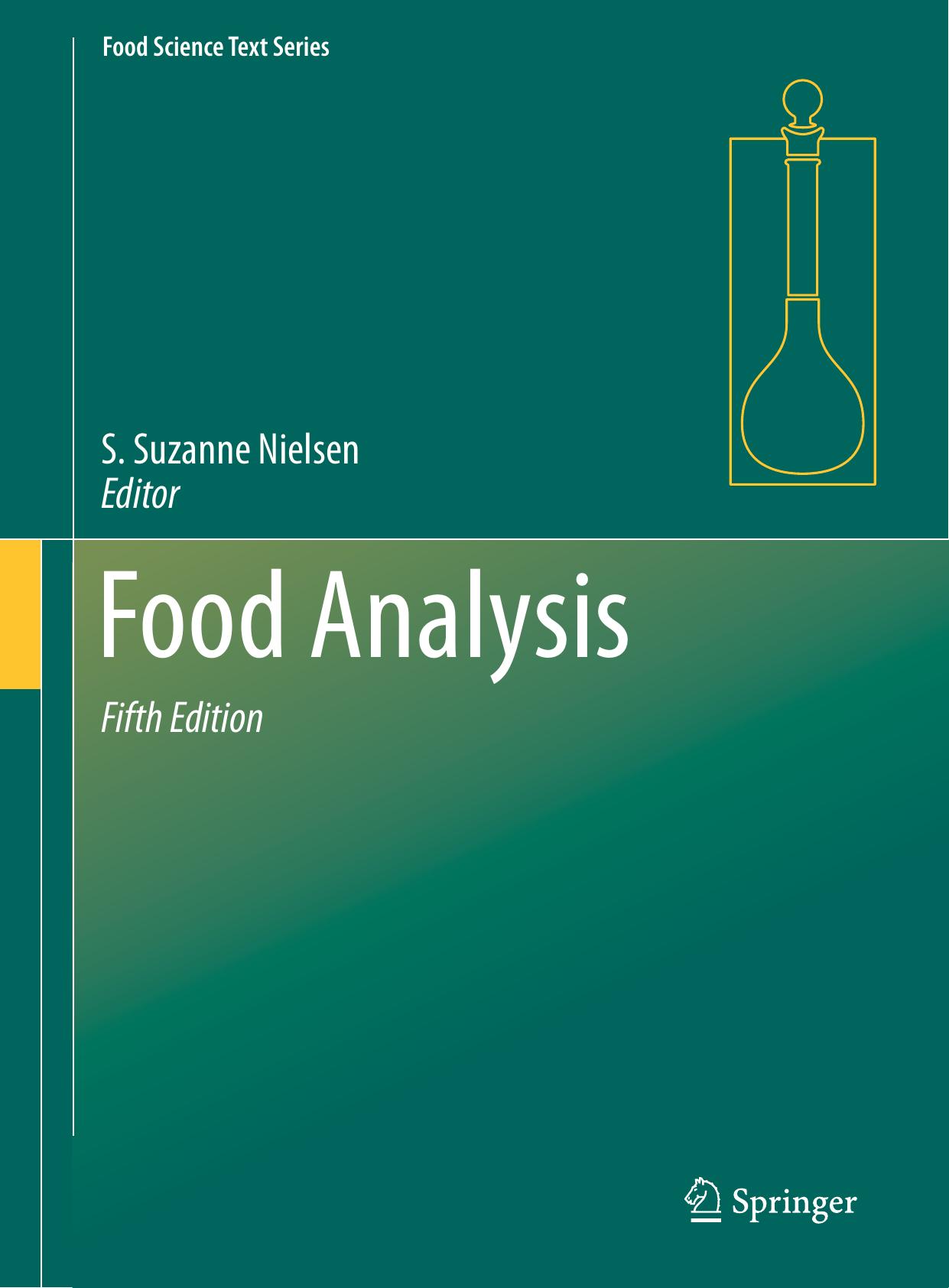 Food Analysis 5th ed. 2017