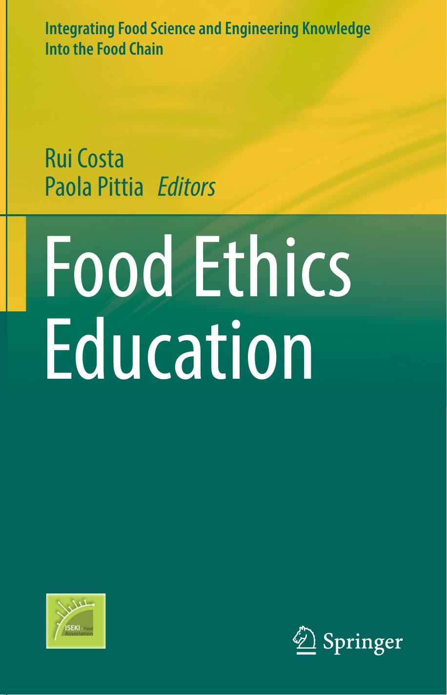 Food Ethics Education-Springer International Publishing (2018)