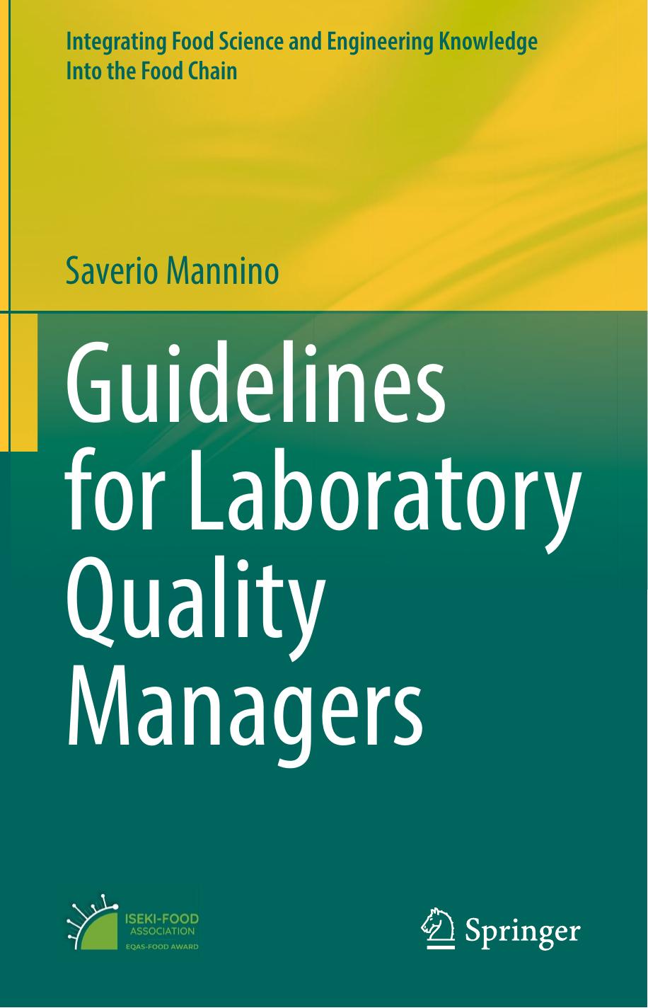Guidelines for Laboratory Quality Managers-Springer (2022)