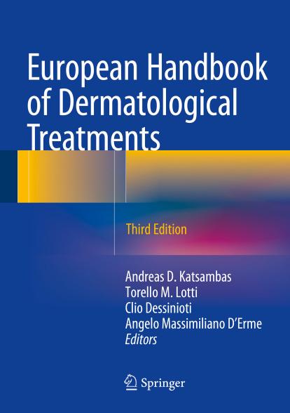 European Handbook of Dermatological Treatments, Third Edition