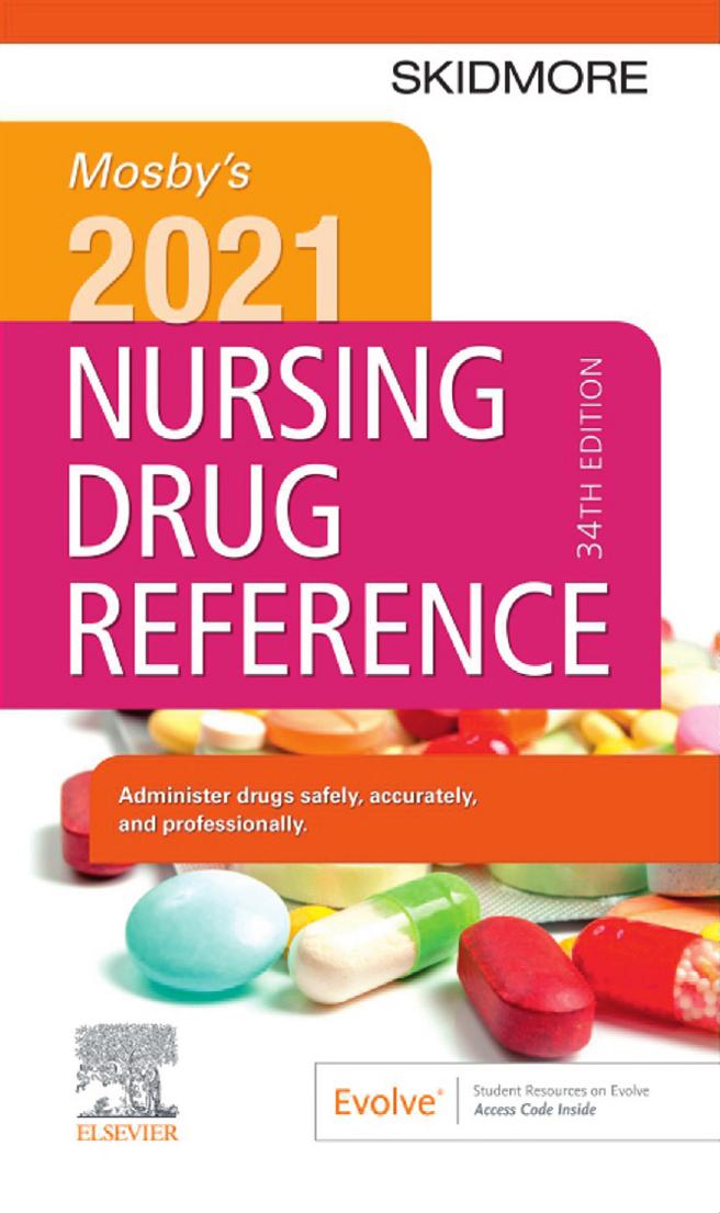 Mosby's 2021 Nursing Drug Reference (2021)