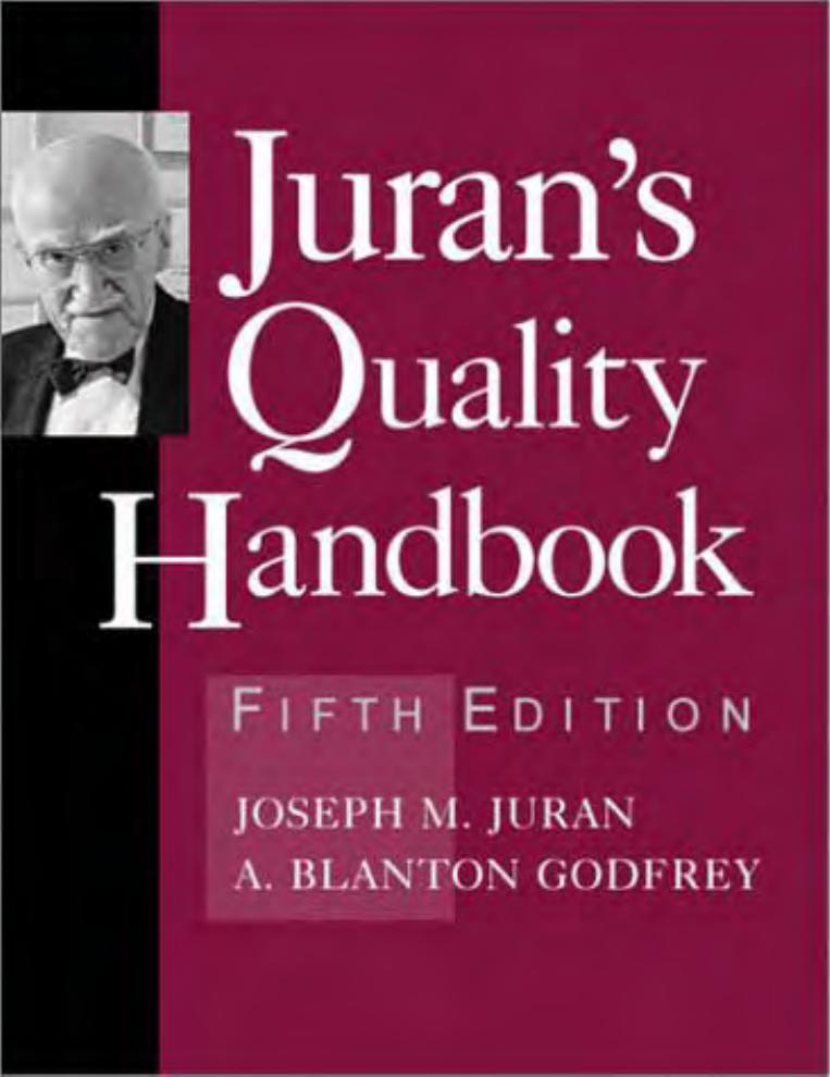 Juran's Quality Handbook (5th Ed.) [ripped by sabbanji @ epubcn]