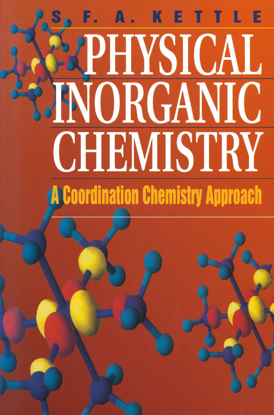 Physical Inorganic Chemistry A Coordination Chemistry Approach 1996