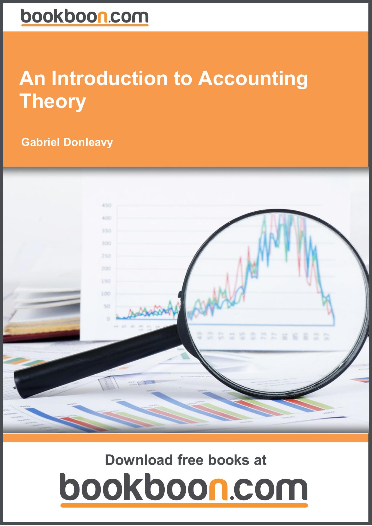 An Introduction to Accounting Theory, 2016