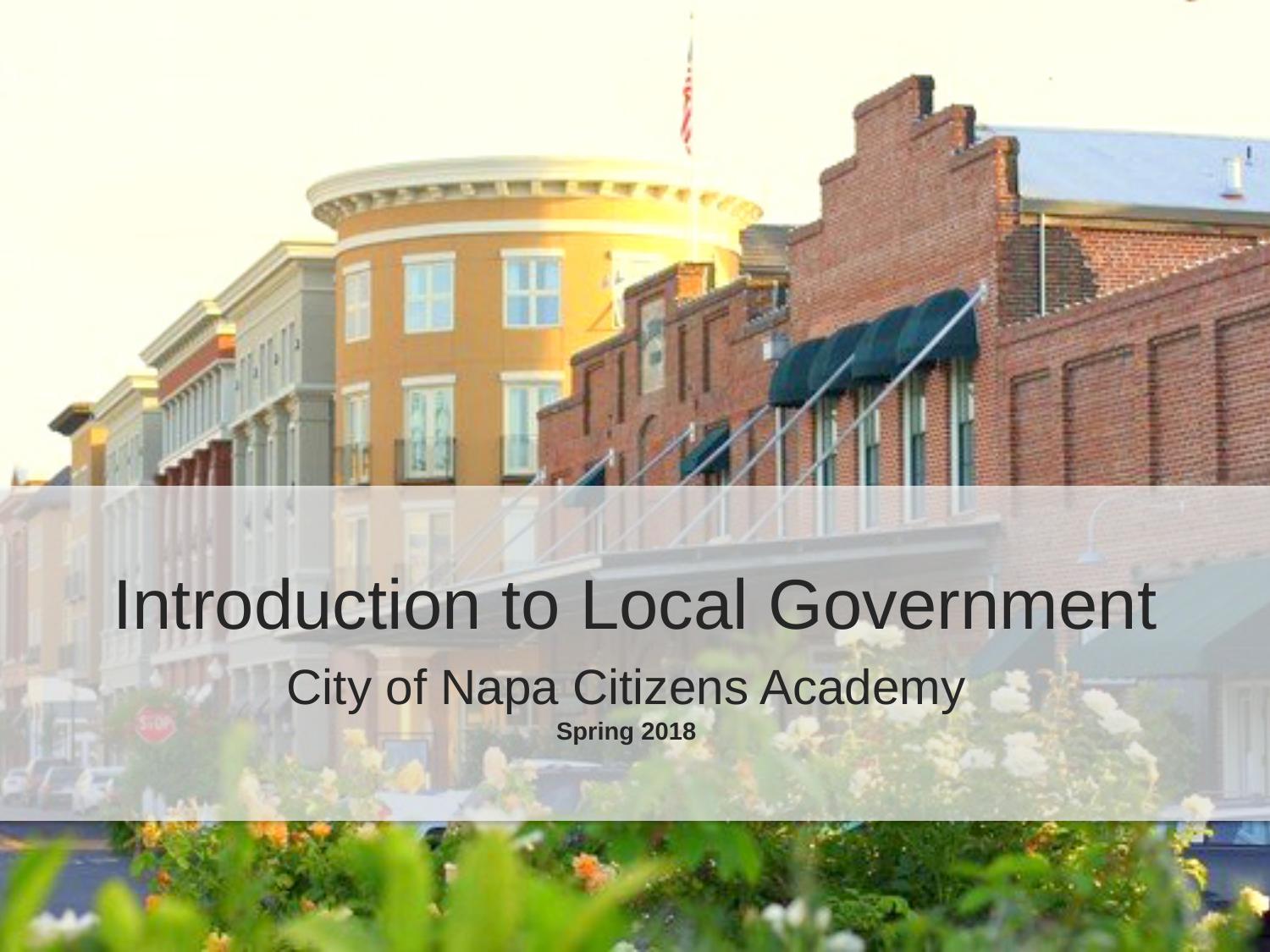 introduction local government 2018