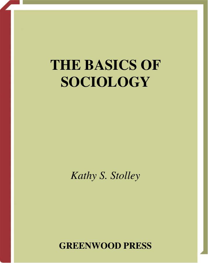 THE BASICS OF SOCIOLOGY, 2019