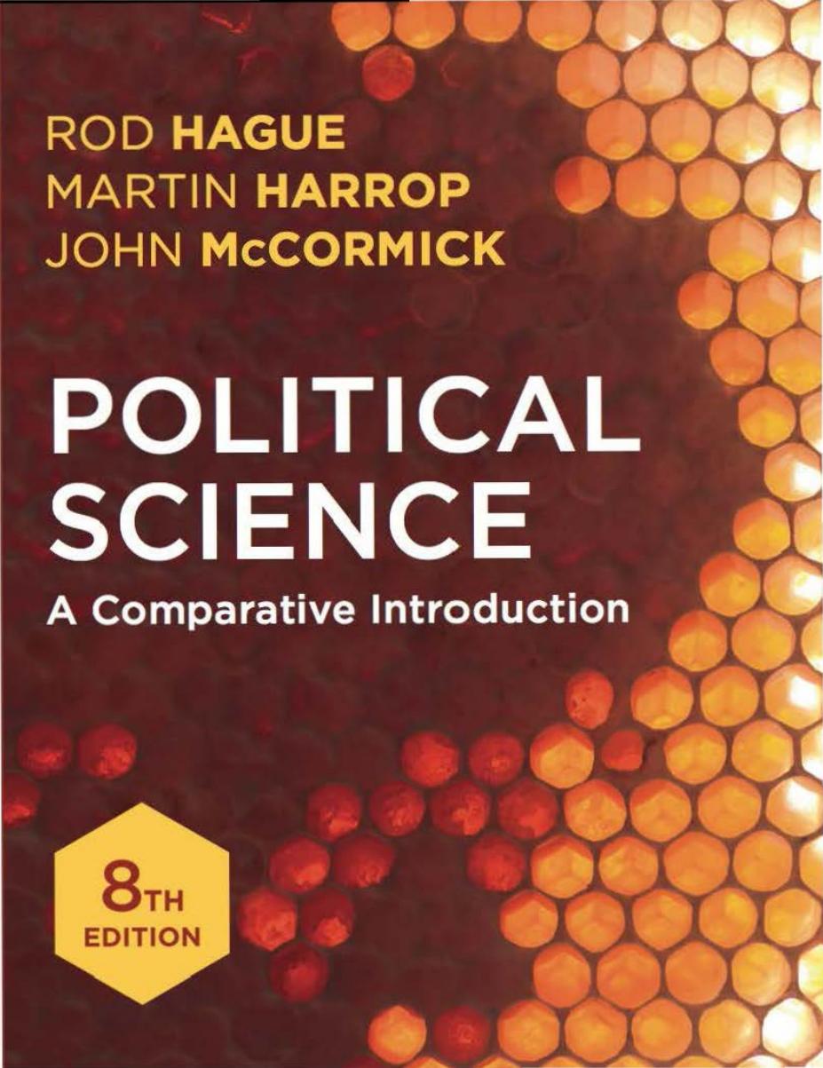 Political Science  A Comparative Introduction 2019
