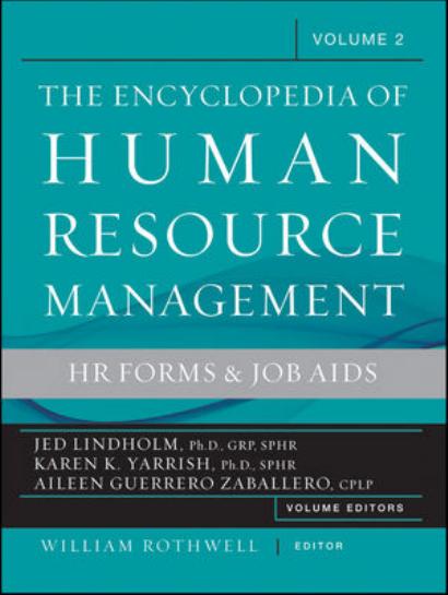 Encyclopedia of Human Resource Management, 2012