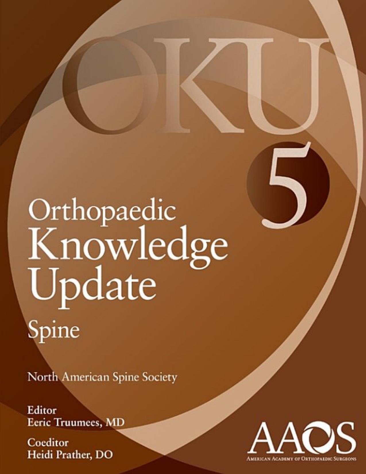 Orthopaedic Knowledge Update: Spine, 5e