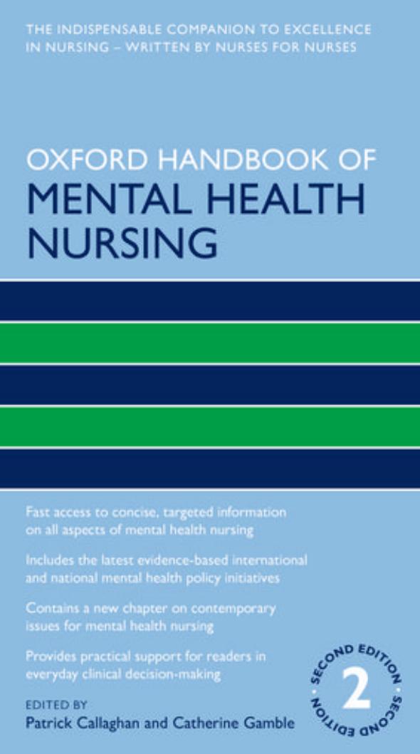 Oxford Handbook of Mental Health Nursing