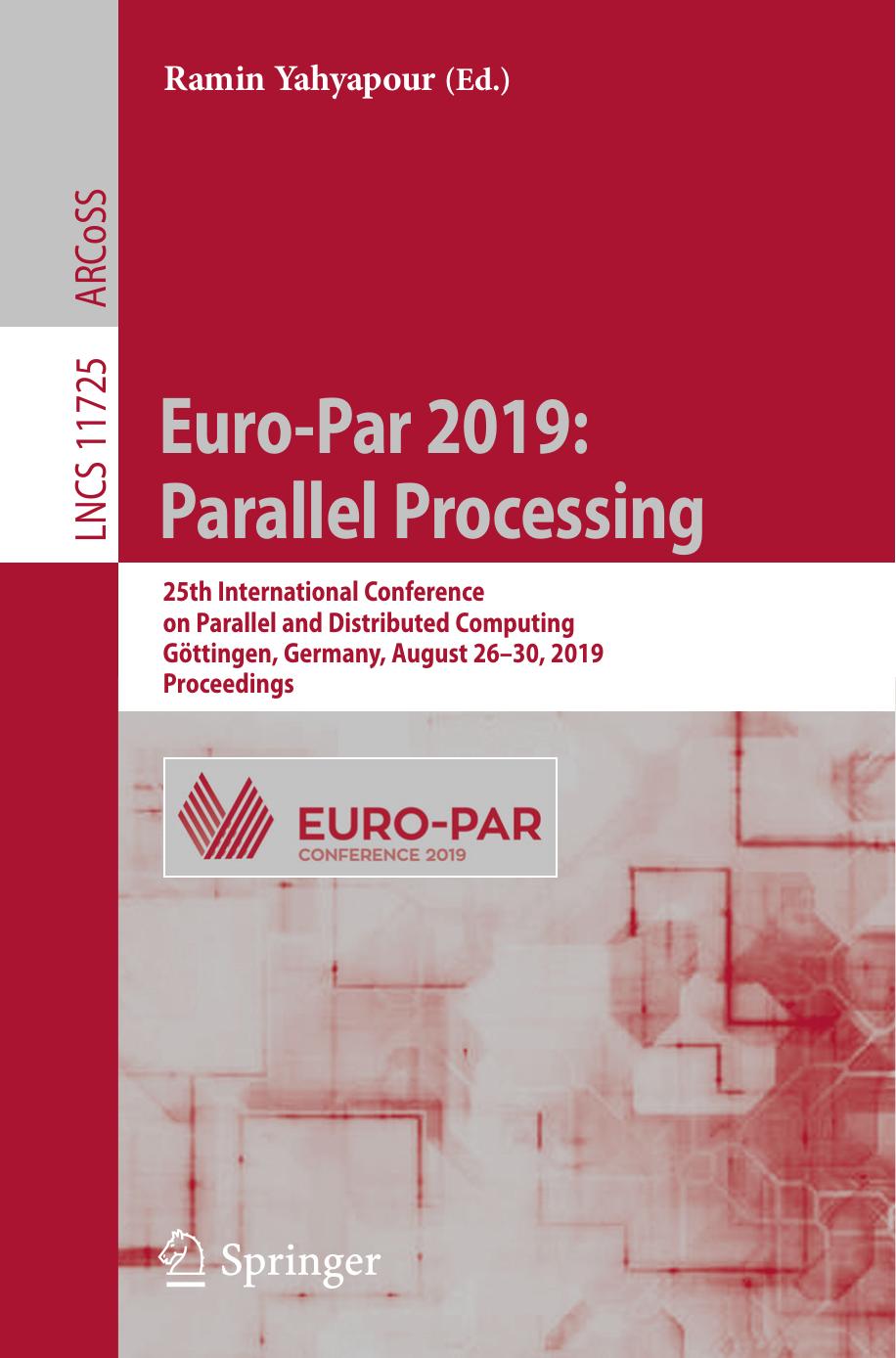 Euro-Par 2019: Parallel Processing