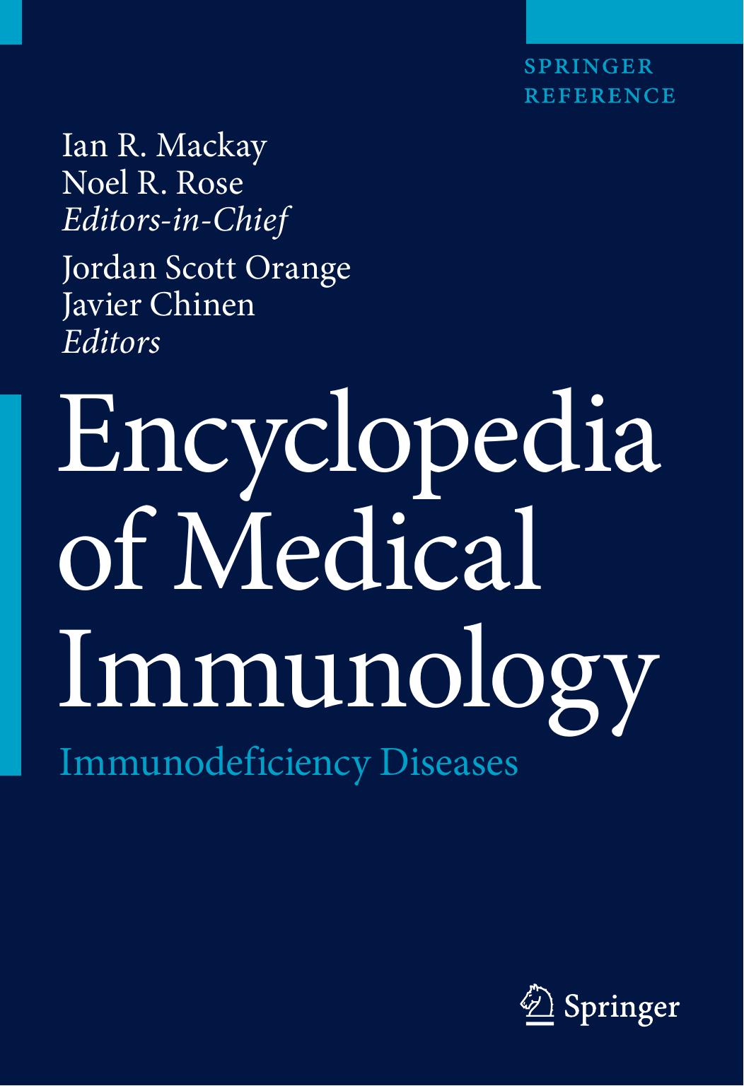 Encyclopedia of Medical Immunology (2020)
