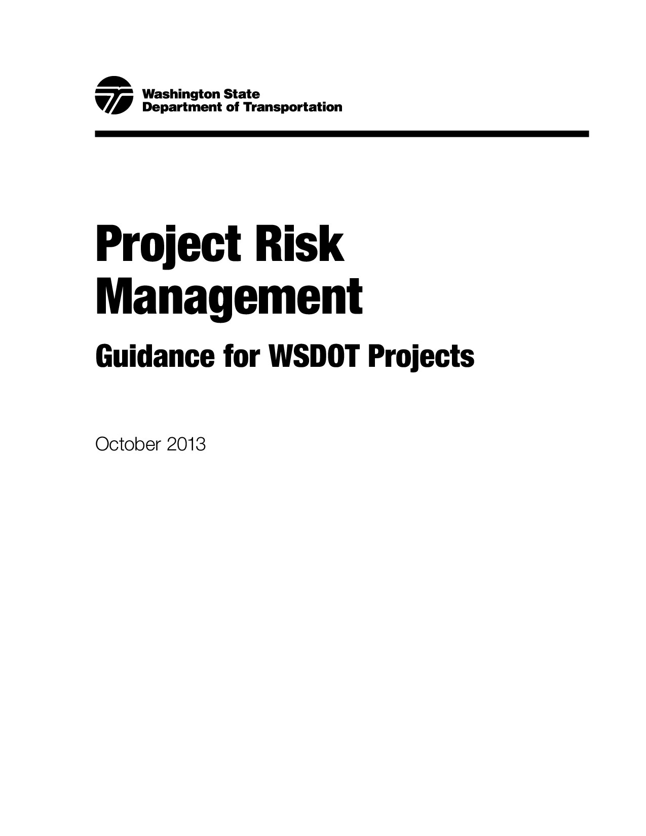 Project Risk Management Guide 10-2013