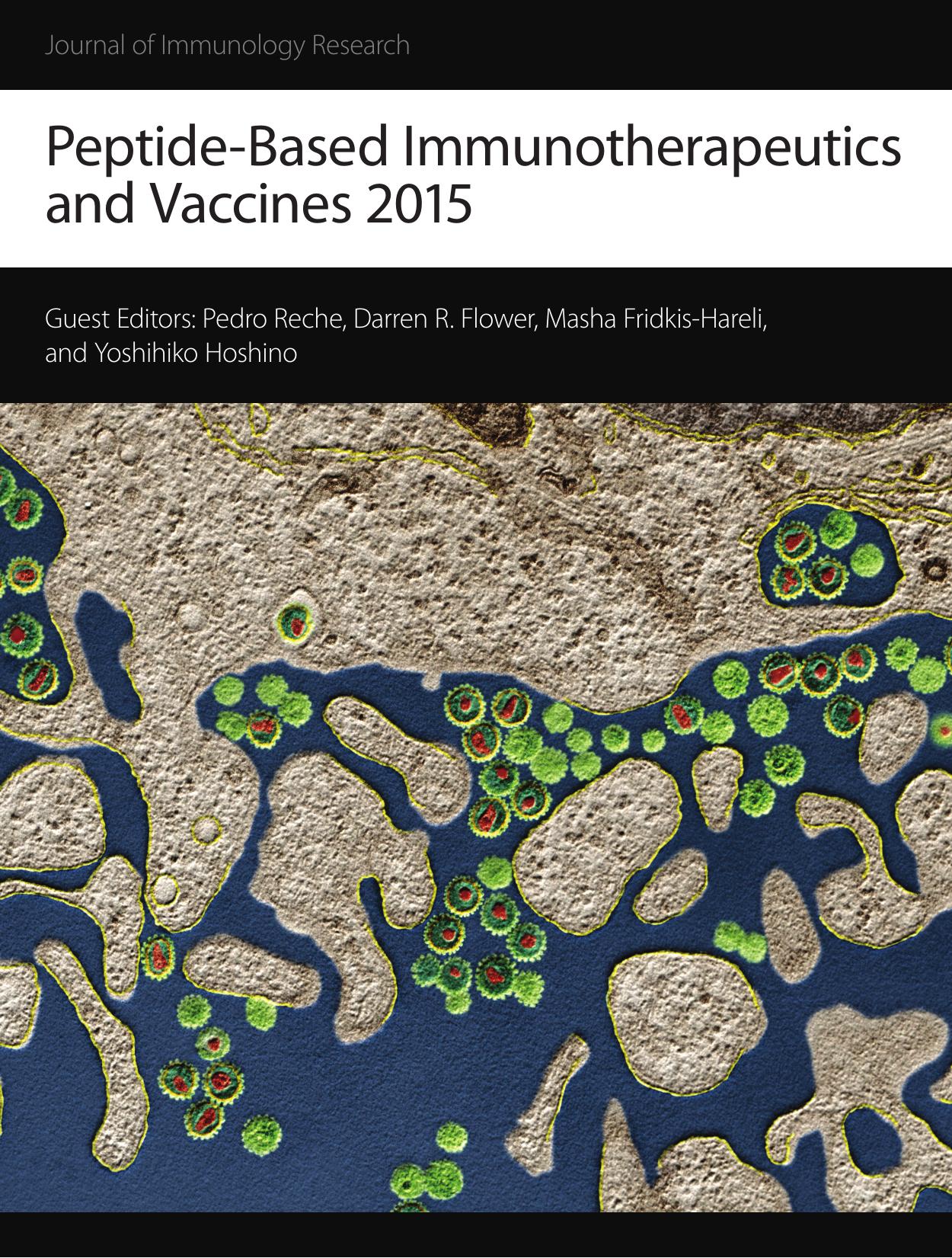 Peptide-Based Immunotherapeutics and Vaccines 2015