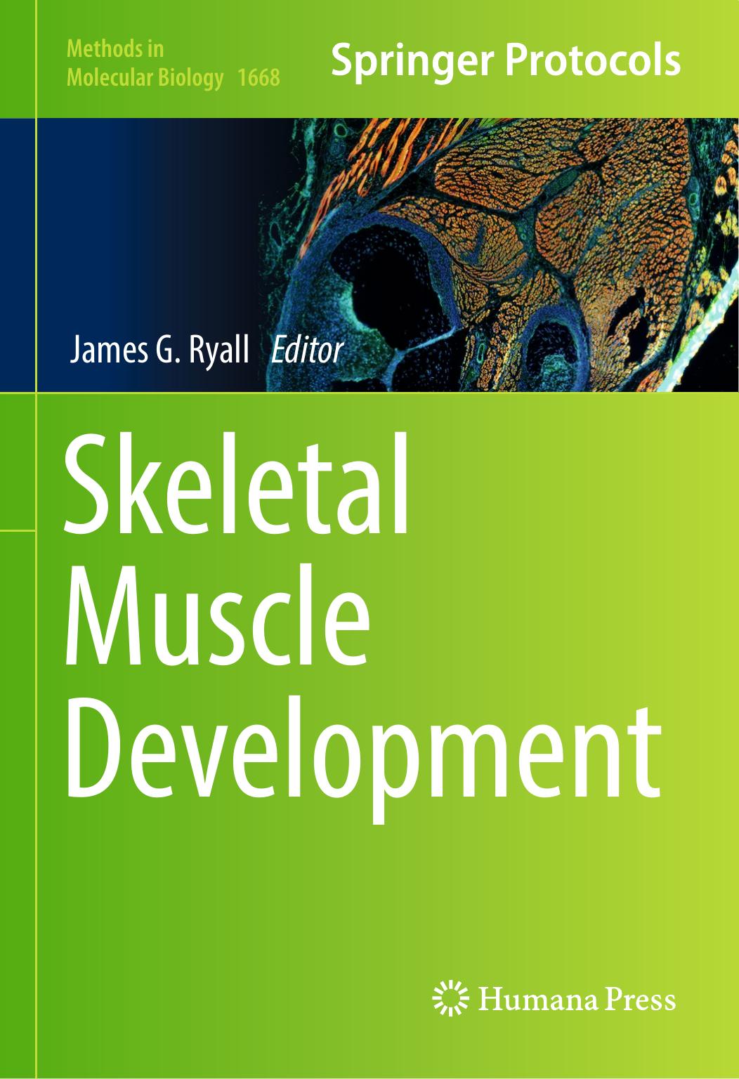 Skeletal muscle development-Humana Press (2017)