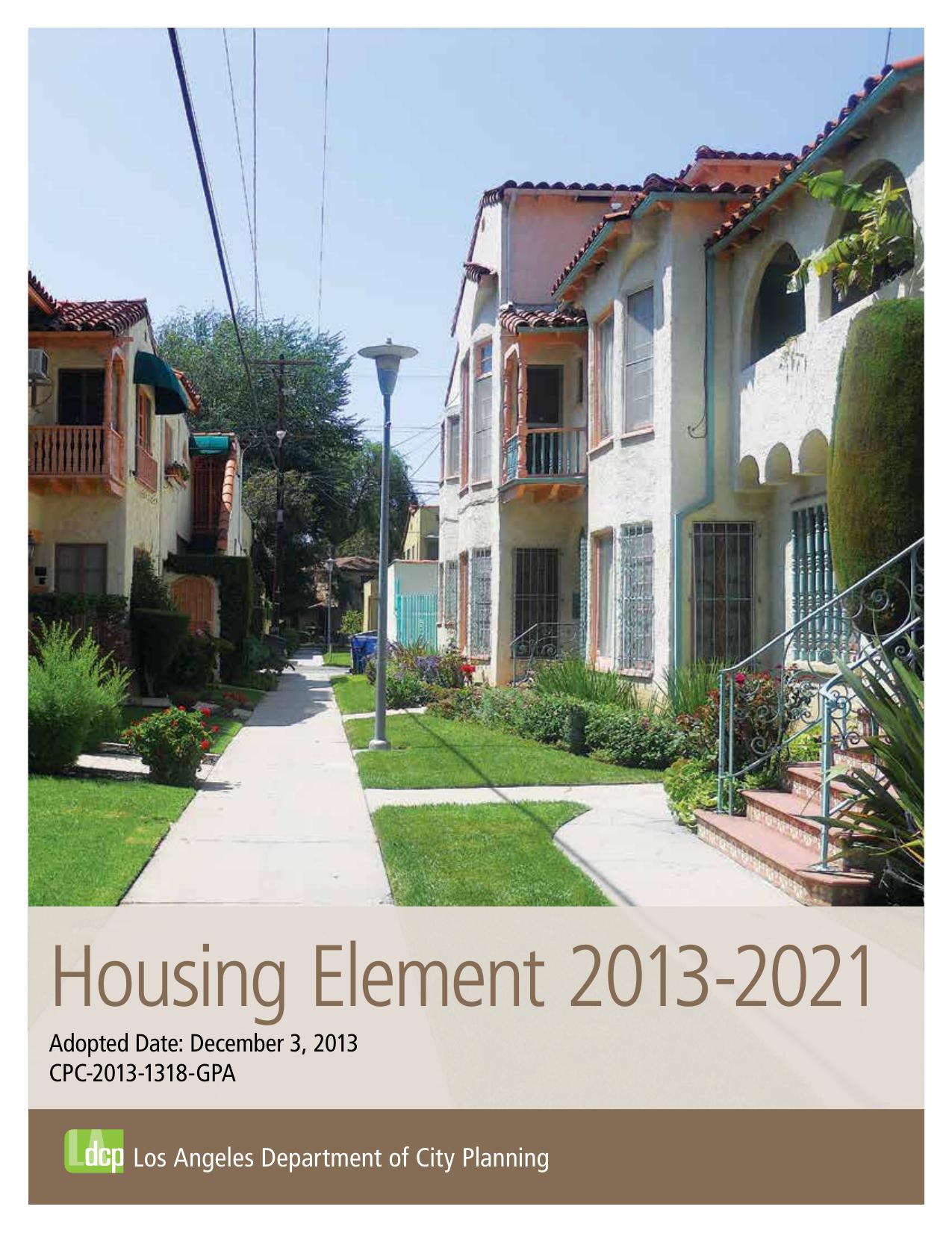 Housing Element 2014