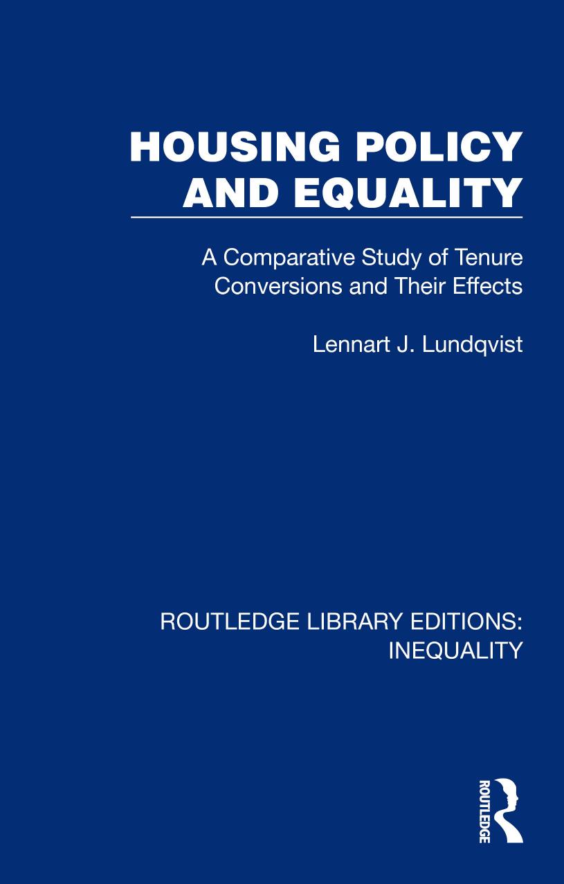 Housing Policy and Equality: A Comparative Study of Tenure Conversions and Their Effects