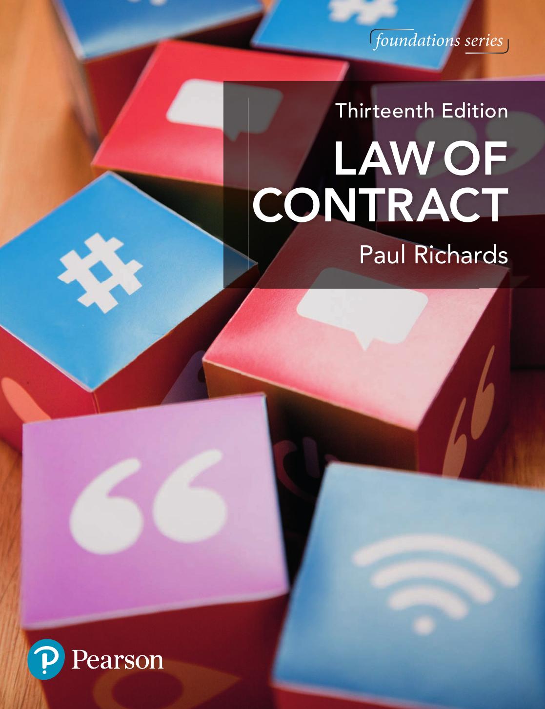 Law of Contract, 13e