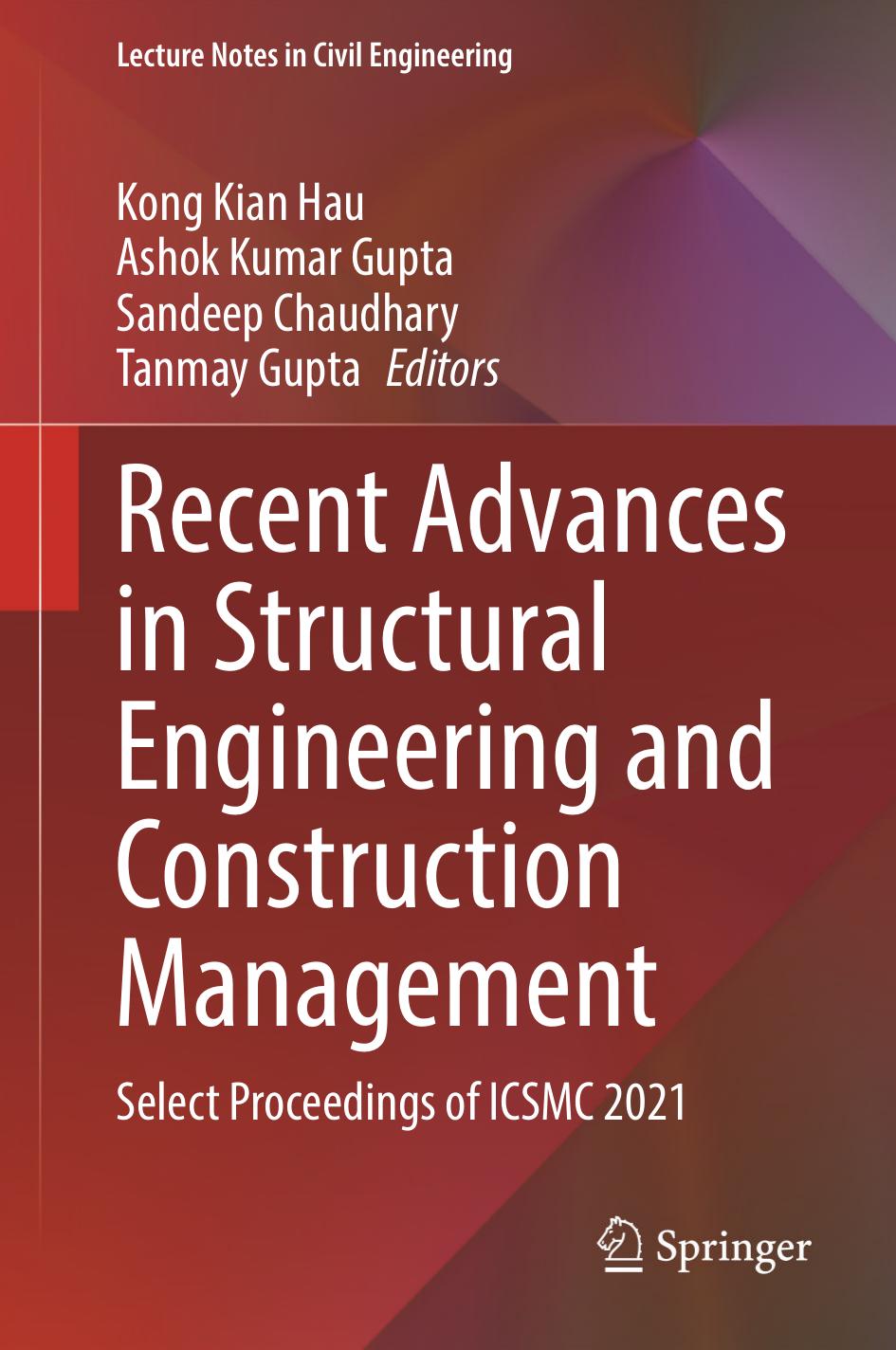 Recent Advances in Structural Engineering and Construction Management
