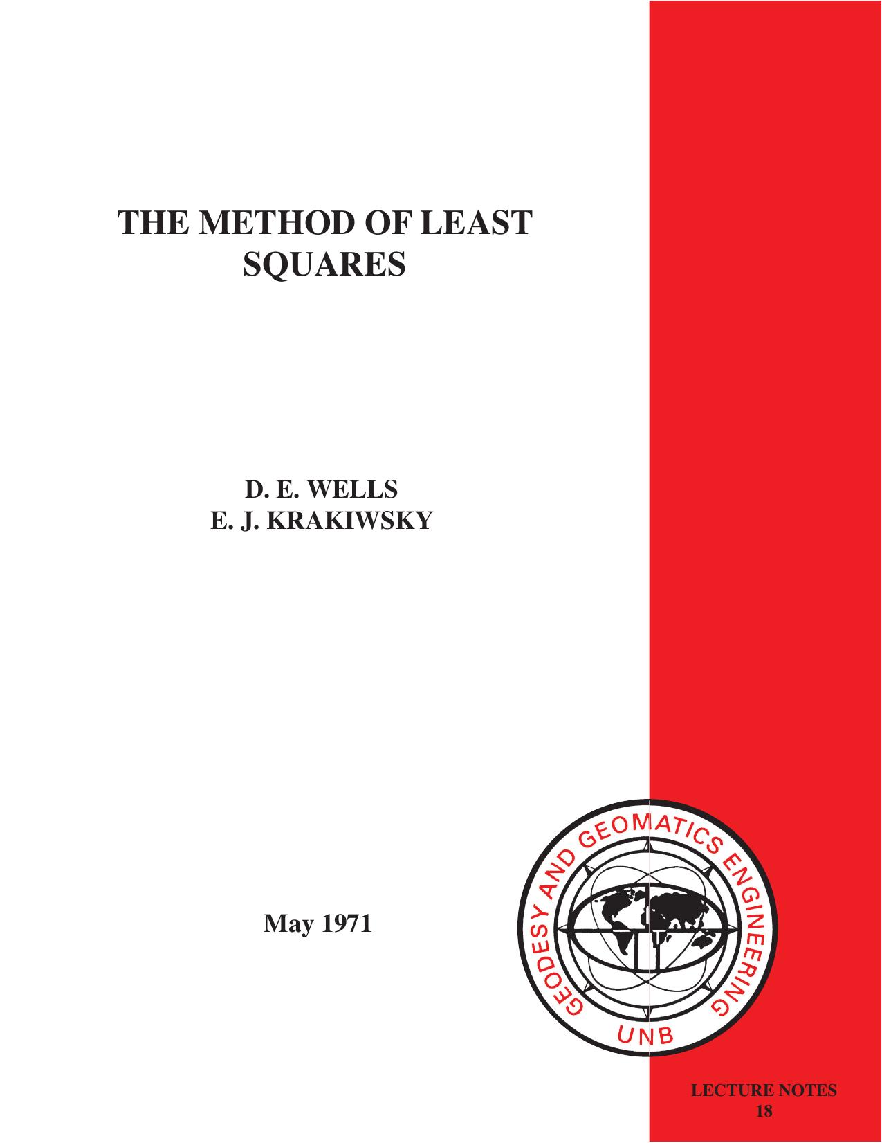 METHOD OF LEAST SQUARE 2008